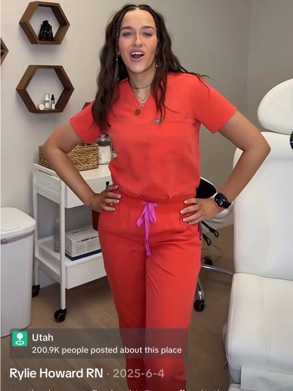 Figs Fireside Scrubs Set Large